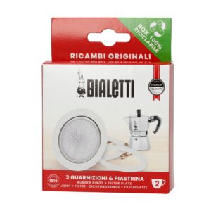 USZCZELKI + SITKO DO KAWIAREK ALUMINIOWYCH BIALETTI 2 FILIŻANKI